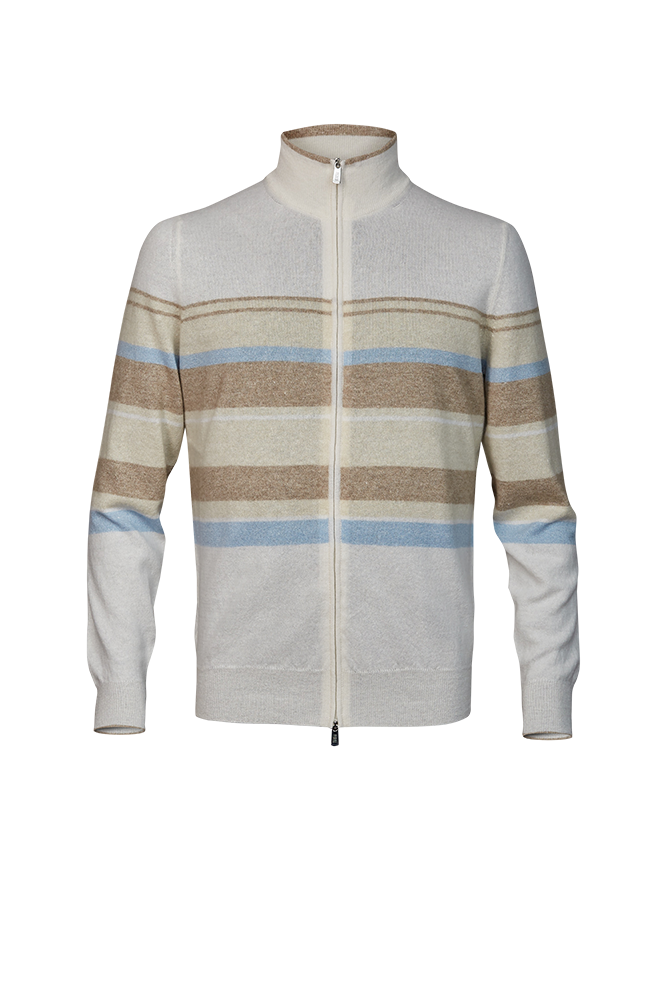 トップス ISA12 ISAIA Трикотаж Full Zip Official website